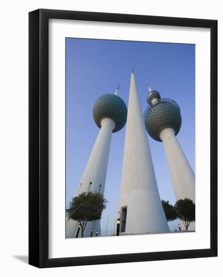 Kuwait Towers, Kuwait City, Kuwait-Walter Bibikow-Framed Photographic Print