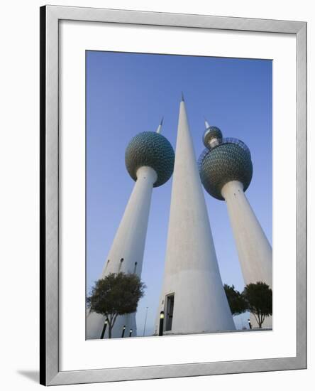 Kuwait Towers, Kuwait City, Kuwait-Walter Bibikow-Framed Photographic Print