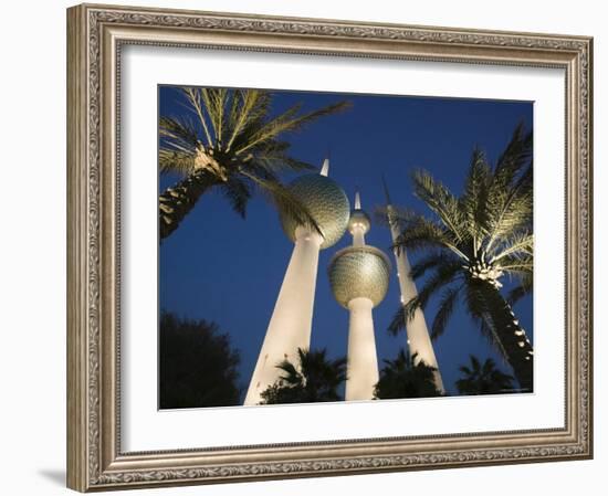 Kuwait Towers, Kuwait City, Kuwait-Walter Bibikow-Framed Photographic Print