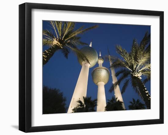 Kuwait Towers, Kuwait City, Kuwait-Walter Bibikow-Framed Photographic Print