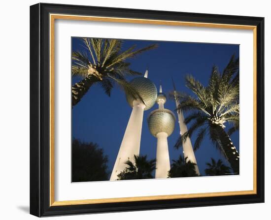 Kuwait Towers, Kuwait City, Kuwait-Walter Bibikow-Framed Photographic Print