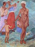 Bathing of the Red Horse, 1912-Kuz'ma Petrov-Vodkin-Giclee Print