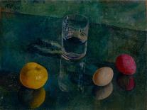 Still Life. Apples and Eggs, 1921-Kuzma Sergeyevich Petrov-Vodkin-Framed Giclee Print