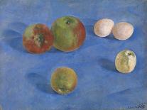 Still Life Against a Green Background, 1924-Kuzma Sergeyevich Petrov-Vodkin-Giclee Print