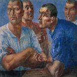 The Workers-Kuzma Sergeyevich Petrov-Vodkin-Giclee Print