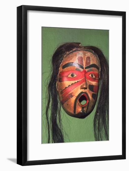 Kwakiutl Face-Mask, Pacific Northwest Coast Indian-Unknown-Framed Giclee Print