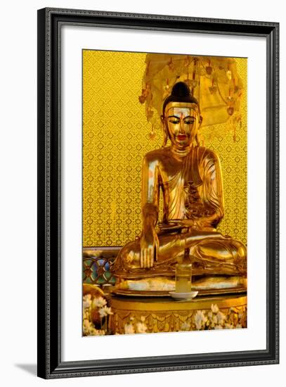 Kyaik Than Lan Pagoda, Mawlamyine (Moulmein), Myanmar (Burma), Asia-Nathalie Cuvelier-Framed Photographic Print