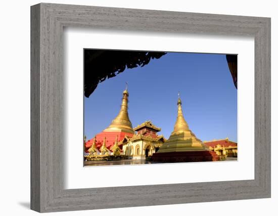 Kyaik Than Lan Pagoda, Mawlamyine (Moulmein), Myanmar (Burma), Asia-Nathalie Cuvelier-Framed Photographic Print