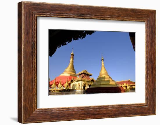 Kyaik Than Lan Pagoda, Mawlamyine (Moulmein), Myanmar (Burma), Asia-Nathalie Cuvelier-Framed Photographic Print