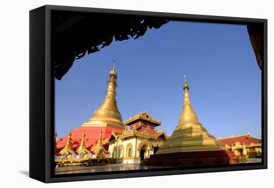Kyaik Than Lan Pagoda, Mawlamyine (Moulmein), Myanmar (Burma), Asia-Nathalie Cuvelier-Framed Premier Image Canvas