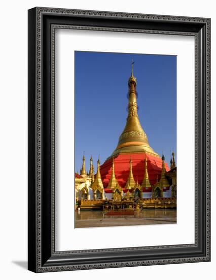 Kyaik Than Lan Pagoda, Mawlamyine (Moulmein), Myanmar (Burma), Asia-Nathalie Cuvelier-Framed Photographic Print