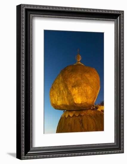 Kyaiktiyo Pagoda, Gold Rock, Mon State, Myanmar-Keren Su-Framed Photographic Print