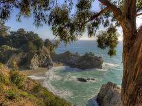 Mcway Falls at Julia Pfeiffer Burns State Park on the Big Sur Coast of California-Kyle Hammons-Framed Photographic Print