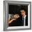 KYLE MacLACHLAN; SHERILYN FENN. "Twin Peaks" [1990], directed by DAVID LYNCH.-null-Framed Photographic Print