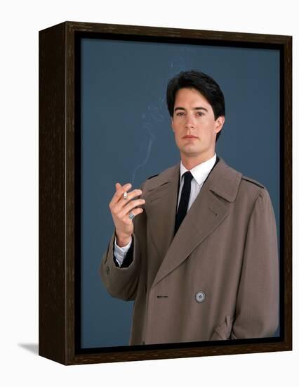 KYLE MacLACHLAN. "Twin Peaks" [1990], directed by DAVID LYNCH.-null-Framed Premier Image Canvas