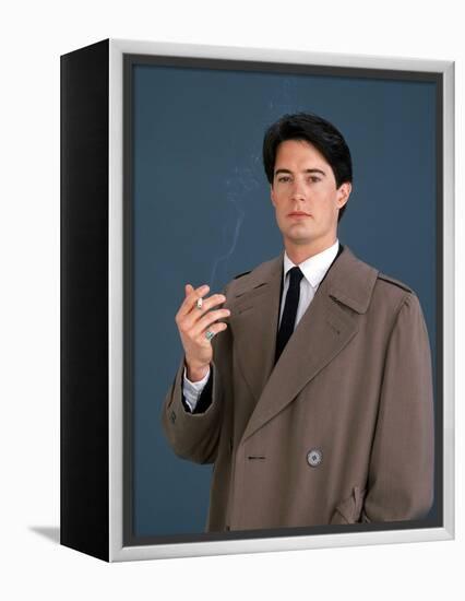 KYLE MacLACHLAN. "Twin Peaks" [1990], directed by DAVID LYNCH.-null-Framed Premier Image Canvas