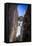 Kyle Vassilopoulos Having Fun Climbing Below A Large Chock Stone Slot Canyon At Natural Bridge SP-Ben Herndon-Framed Premier Image Canvas