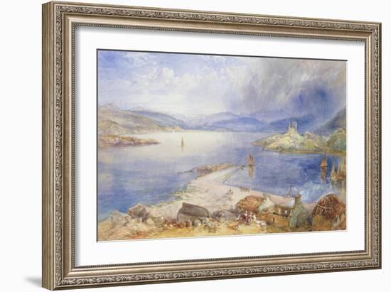 Kyleakin, Skye, 1866-William 'Crimea' Simpson-Framed Giclee Print