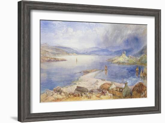 Kyleakin, Skye, 1866-William 'Crimea' Simpson-Framed Giclee Print