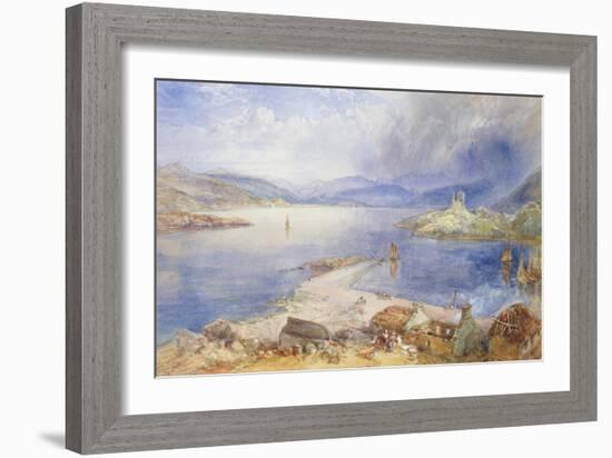 Kyleakin, Skye, 1866-William 'Crimea' Simpson-Framed Giclee Print