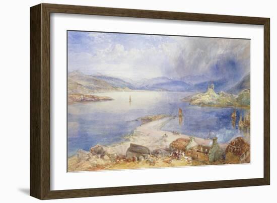 Kyleakin, Skye, 1866-William 'Crimea' Simpson-Framed Giclee Print