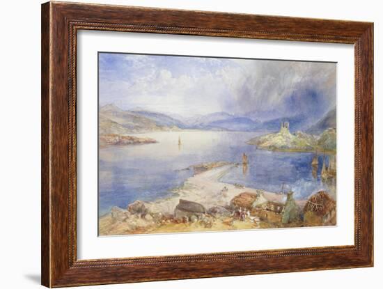Kyleakin, Skye, 1866-William 'Crimea' Simpson-Framed Giclee Print