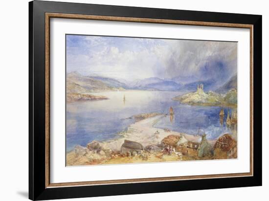 Kyleakin, Skye, 1866-William 'Crimea' Simpson-Framed Giclee Print