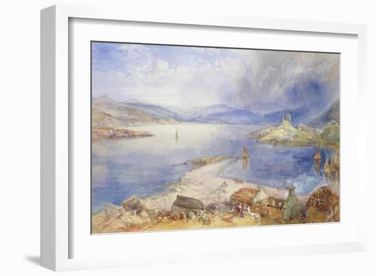 Kyleakin, Skye, 1866-William 'Crimea' Simpson-Framed Giclee Print