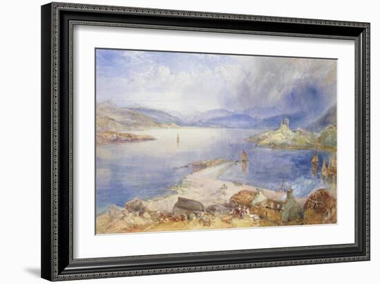 Kyleakin, Skye, 1866-William 'Crimea' Simpson-Framed Giclee Print