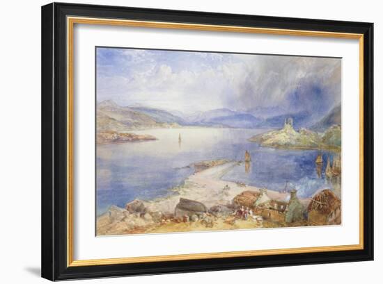 Kyleakin, Skye, 1866-William 'Crimea' Simpson-Framed Giclee Print