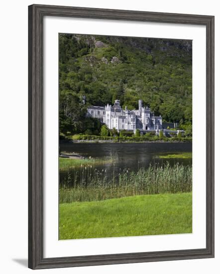 Kylemore Abbey and Lake, Connemara, County Galway, Connacht, Republic of Ireland, Europe-Richard Cummins-Framed Photographic Print