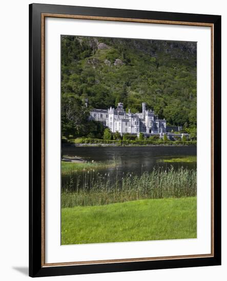 Kylemore Abbey and Lake, Connemara, County Galway, Connacht, Republic of Ireland, Europe-Richard Cummins-Framed Photographic Print