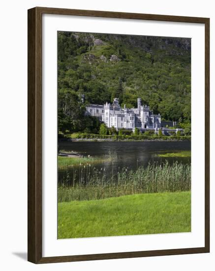 Kylemore Abbey and Lake, Connemara, County Galway, Connacht, Republic of Ireland, Europe-Richard Cummins-Framed Photographic Print