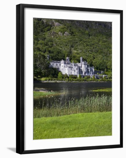 Kylemore Abbey and Lake, Connemara, County Galway, Connacht, Republic of Ireland, Europe-Richard Cummins-Framed Photographic Print