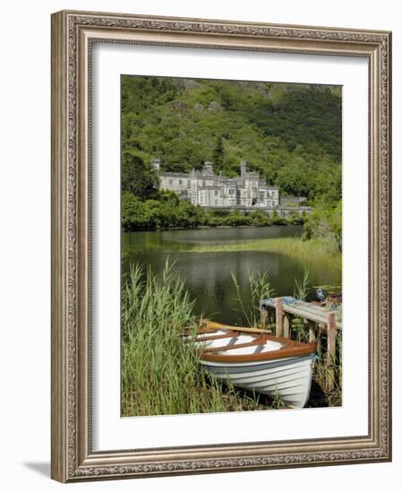 Kylemore Abbey, Connemara, County Galway, Connacht, Republic of Ireland-Gary Cook-Framed Photographic Print