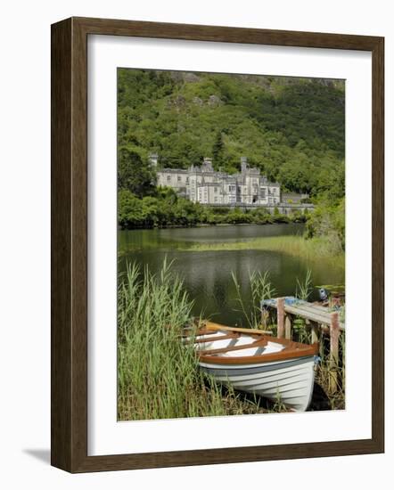 Kylemore Abbey, Connemara, County Galway, Connacht, Republic of Ireland-Gary Cook-Framed Photographic Print