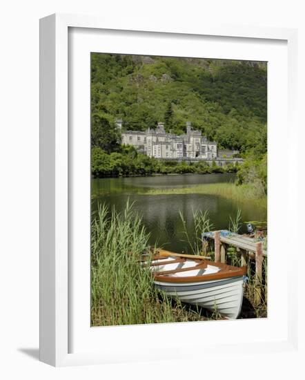 Kylemore Abbey, Connemara, County Galway, Connacht, Republic of Ireland-Gary Cook-Framed Photographic Print