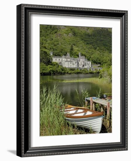 Kylemore Abbey, Connemara, County Galway, Connacht, Republic of Ireland-Gary Cook-Framed Photographic Print