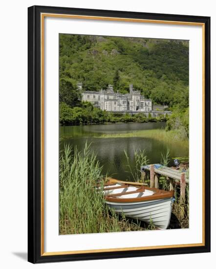 Kylemore Abbey, Connemara, County Galway, Connacht, Republic of Ireland-Gary Cook-Framed Photographic Print