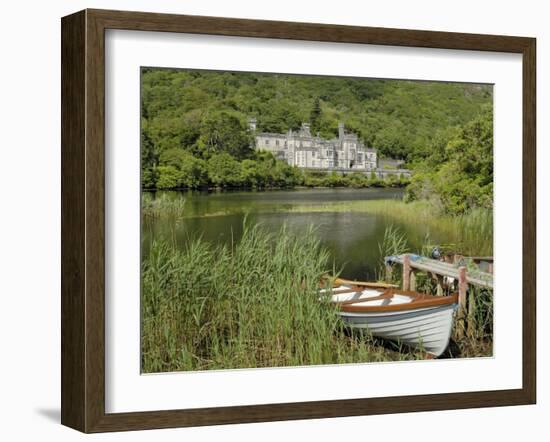 Kylemore Abbey, Connemara, County Galway, Connacht, Republic of Ireland-Gary Cook-Framed Photographic Print