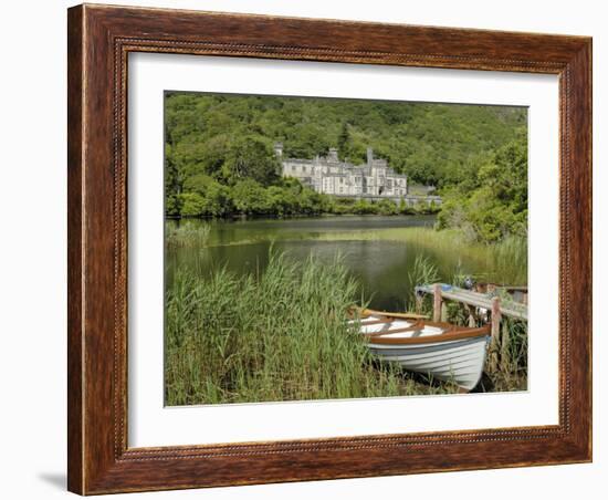 Kylemore Abbey, Connemara, County Galway, Connacht, Republic of Ireland-Gary Cook-Framed Photographic Print