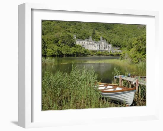 Kylemore Abbey, Connemara, County Galway, Connacht, Republic of Ireland-Gary Cook-Framed Photographic Print