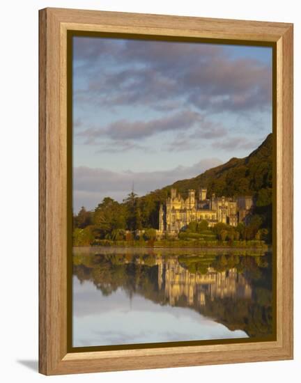 Kylemore Abbey, Connemara National Park, Connemara, Co, Galway, Ireland-Doug Pearson-Framed Premier Image Canvas