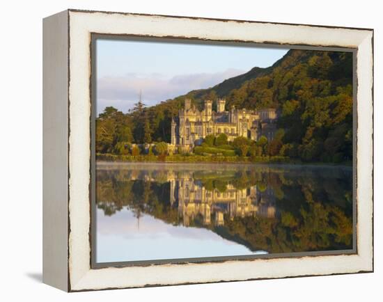 Kylemore Abbey, Connemara National Park, Connemara, Co, Galway, Ireland-Doug Pearson-Framed Premier Image Canvas