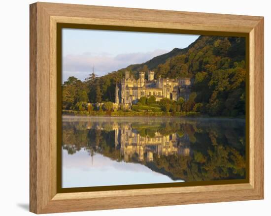 Kylemore Abbey, Connemara National Park, Connemara, Co, Galway, Ireland-Doug Pearson-Framed Premier Image Canvas