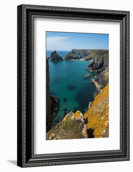 Kynance Cove on the Lizard Peninsula, Cornwall, England, United Kingdom, Europe-Alex Treadway-Framed Photographic Print