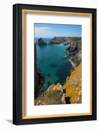 Kynance Cove on the Lizard Peninsula, Cornwall, England, United Kingdom, Europe-Alex Treadway-Framed Photographic Print