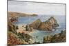 Kynance Cove, Therill, Cornwall-Alfred Robert Quinton-Mounted Giclee Print