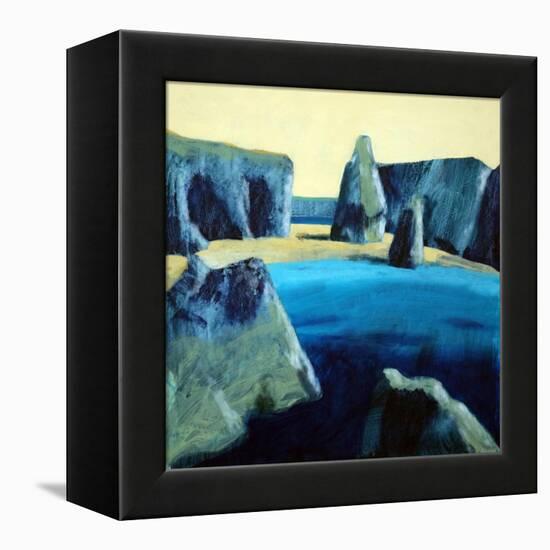 Kynance Cove-Paul Powis-Framed Premier Image Canvas