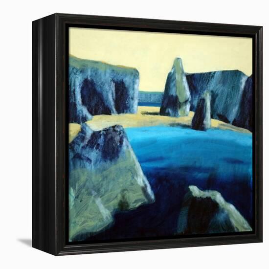 Kynance Cove-Paul Powis-Framed Premier Image Canvas